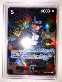 美品】ワンピースカード サボ 2周年記念 コミパラ | Mercari