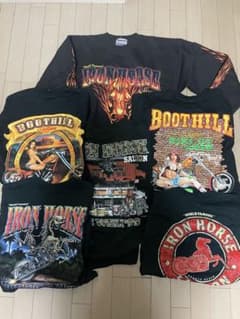 BIGTWINで購入 BOOTHILLとIRON HORSEのtシャツセットMのサムネイル