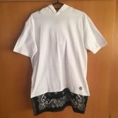 NUMBER(N)INE レイヤード フーデットTシャツ フードパーカーのサムネイル