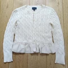 Polo Ralph Lauren ケーブルニット カーディガン ペプラムのサムネイル