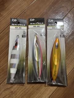ラ*ト様 Daiwa XD JIG メタルジグ 3個セット 180g 未使用品のサムネイル