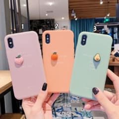 iPhoneケース se2/X/XS/XR/11 韓国 アボカド カバーのサムネイル