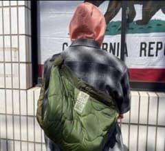 US アス M-65 ライナーリメイクバック キムタク Messenger - メルカリ