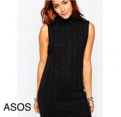 【完売商品】ASOS ノースリニット Tunic Knitのサムネイル