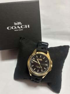 超美品】COACH 腕時計 ブラック[型番14503783] - メルカリ