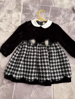 Ribbon Couleuチェック柄ドレス 100cmのサムネイル