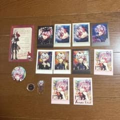 悪魔執事と黒い猫アモン・リードぱしゃこれ金箔 缶バッチ アクスタ 特典セット