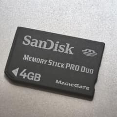 SanDisk Memory Stick PRO Duo 4GB