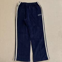 CIAOPANIC TYPY キッズ ベロアパンツ ネイビー サイドラインのサムネイル