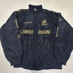 Lamborghiniランボルギーニレーシング ジャケット刺繍ブルゾン中綿XXL