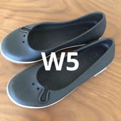 クロックス クロックバンドフラット W5  黒のサムネイル