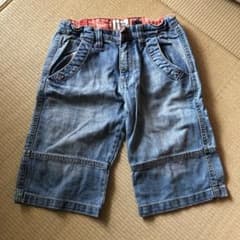 デニムハーフパンツ 110のサムネイル