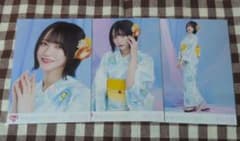野口衣織　イコノイジョイ　浴衣　直筆　コメあり　イコラブ イコラブ 野口衣織 生写真 イコノイジョイ2022 浴衣 コンプ - メルカリ