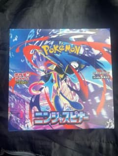 【BOX】未開封　ポケモン　ニンジャスピナー　シュリンクなし、ペリペリありのサムネイル