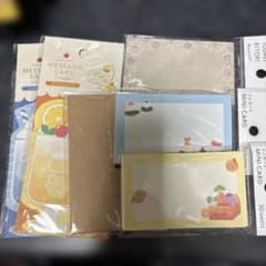 カラフルクリームソーダ メッセージカード 複数セットのサムネイル