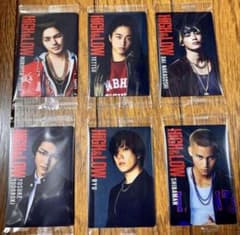 HiGH&LOW 10th Anniversary カード 7枚セットのサムネイル