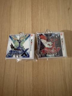 ポケットモンスター パッケージ＆カートリッジキーホルダーコレクション X Yのサムネイル