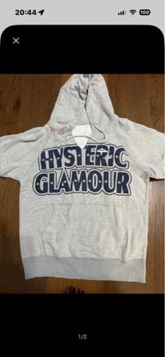 HYSTERIC GLAMOUR 半袖パーカー グレー - メルカリ