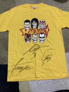ドラゴンゲート　MAD BLANKEY プロレス Tシャツ サイン入りのサムネイル