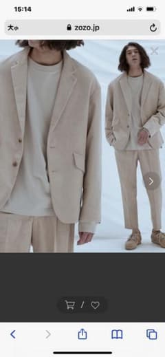 【WYM LIDNM】RAYON 11W CORDUROY SET-UPのサムネイル