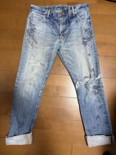 swgスキニーデニム サイズ30 ダメージ加工 - メルカリ
