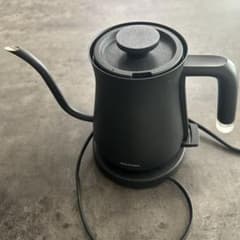 ジャンク】バルミューダ ザ・ポット 電気ケトル ブラック K02A-BK