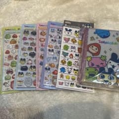 ボンボンドロップシール　たまごっち コンプリート　シール帳4sizeステッカー付のサムネイル