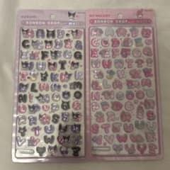 国内正規品 サンリオ ボンボンドロップシール マイメロディ クロミ 文字のサムネイル