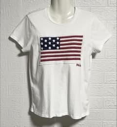 希少 Usa国旗 Polo Ralph Lauren ニットパッチ Tシャツ 星のサムネイル