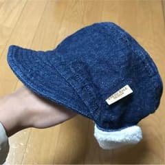 【値下げ】ヘンプデニムキャップのサムネイル