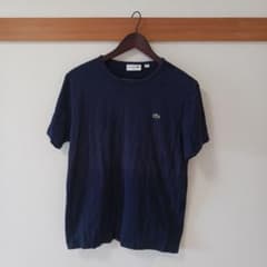 LACOSTE ラコステ スリムフィット Tシャツ ネイビー　FR5　USLのサムネイル