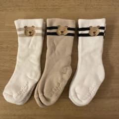 gap ソックス3点セット　靴下　くま柄のサムネイル