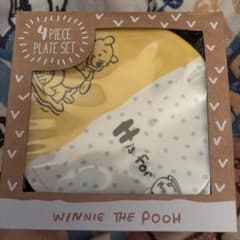 Disney Winnie the Pooh 4枚プレートセットのサムネイル
