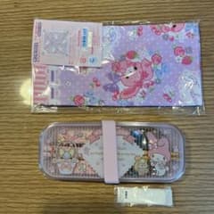 カトラリー　ランチクロス　セット　マイメロディー　ボンボンリボンのサムネイル