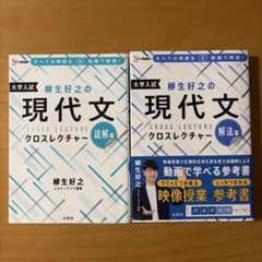 柳生好之の現代文クロスレクチャー 解法編、読解編 2冊セットのサムネイル