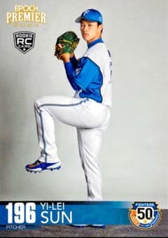 北海道日本ハムファイターズ　スン イーレイ
孫易磊
レギュラーカードのサムネイル