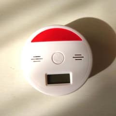 動作確認済み デジタル表示 一酸化炭素警報器 COアラーム ケース付きのサムネイル
