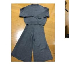 ニット セットアップ グレーのサムネイル