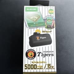 【新品・未使用】阪神タイガース　モバイルバッテリー 5000mAhのサムネイル