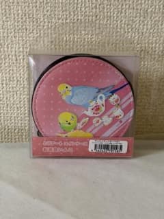とりアート コインケース お茶会いんこのサムネイル