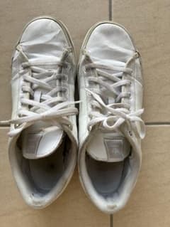 古着　26.5㎝　adidas ホワイト スニーカー