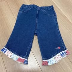 MIKIHOUSEデニムズボンうさこちゃん100のサムネイル