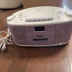 東芝 CDラジカセ TY-CDS5 ピンク　2010年製のサムネイル