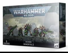 ウォーハンマー40K ネクロン イモータル / デスマーク 5体 未組立のサムネイル