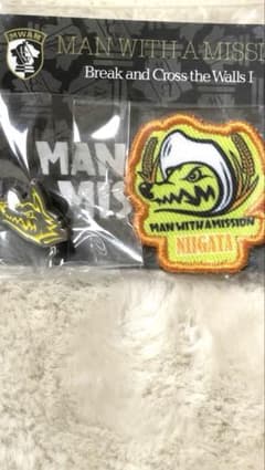 マンウィズ ご当地ワッペン＆ピンバッジセット 新潟 新品未開封のサムネイル
