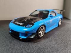 フジミ模型製 Mazda RX-7 FD3S RE雨宮デモカー仕様　スカイブルーのサムネイル