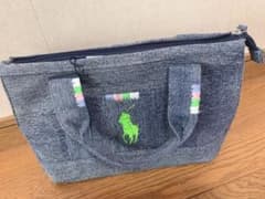 ラルフローレン　デニムトートバックのサムネイル