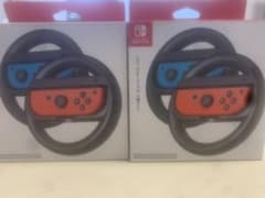 任天堂純正！マリオカートJoy-con ハンドル2個セットのサムネイル