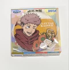 呪術廻戦 セガラッキーくじ 5周年 J賞 缶バッジ 虎杖悠 アップ ver