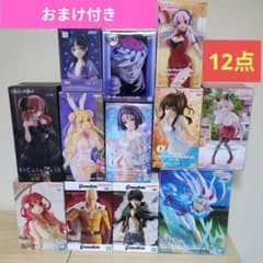 フィギュア　まとめ売り　120点セット　おまけ付き 最新含む、プライズフィギュアまとめ売り 12点セット売り - メルカリ